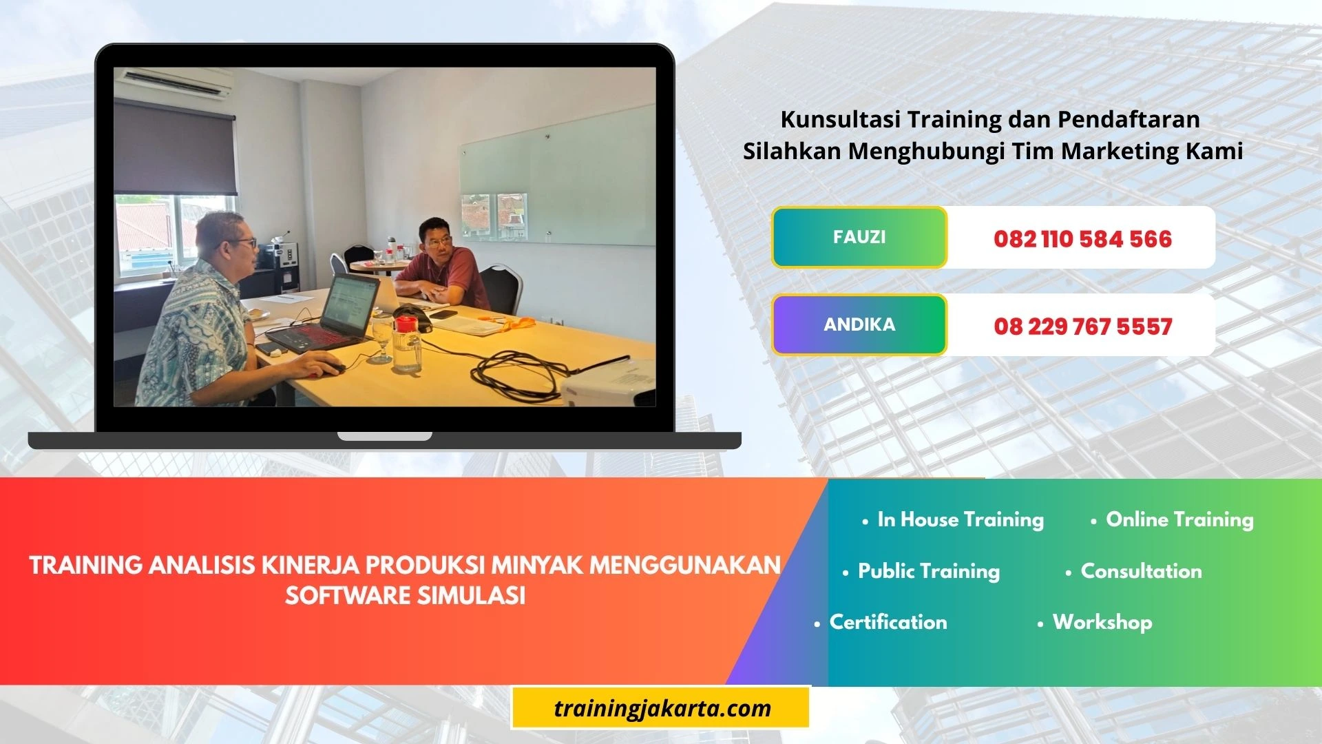 TRAINING ANALISIS KINERJA PRODUKSI MINYAK MENGGUNAKAN SOFTWARE SIMULASI