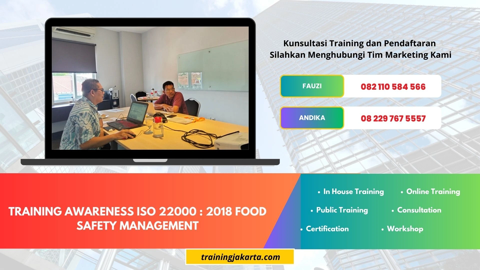 TRAINING AWARENESS ISO 22000 2018 FOOD SAFETY MANAGEMENT
